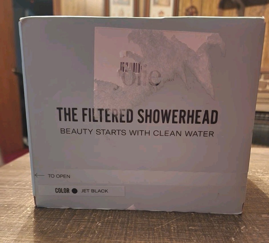 Jolie The Filtered Showerhead w/ Filter - Jet Black SEALED gallery