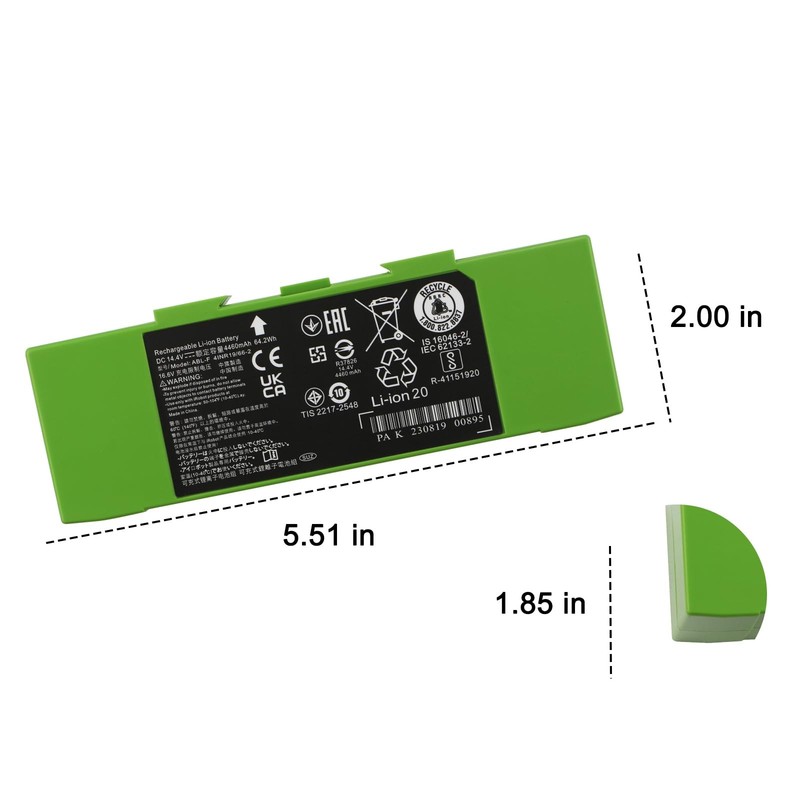 Replacement for iRobot ABL-F ABL-D2 ABL-D1 Battery, Compatible with iRobot Ro... gallery