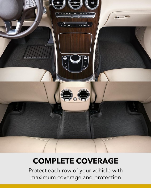 3D MAXpider Front Row Custom Fit All-Weather Floor Mat for Select Lexus GS/ G... gallery