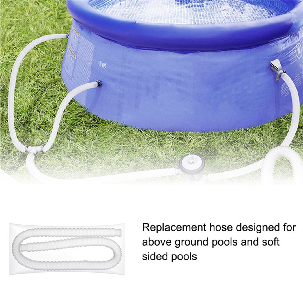 2021 Hot Hose Pipe Plastic Swimming Pool 32mm 59" Long Accessory Dia 1.25 Inch gallery