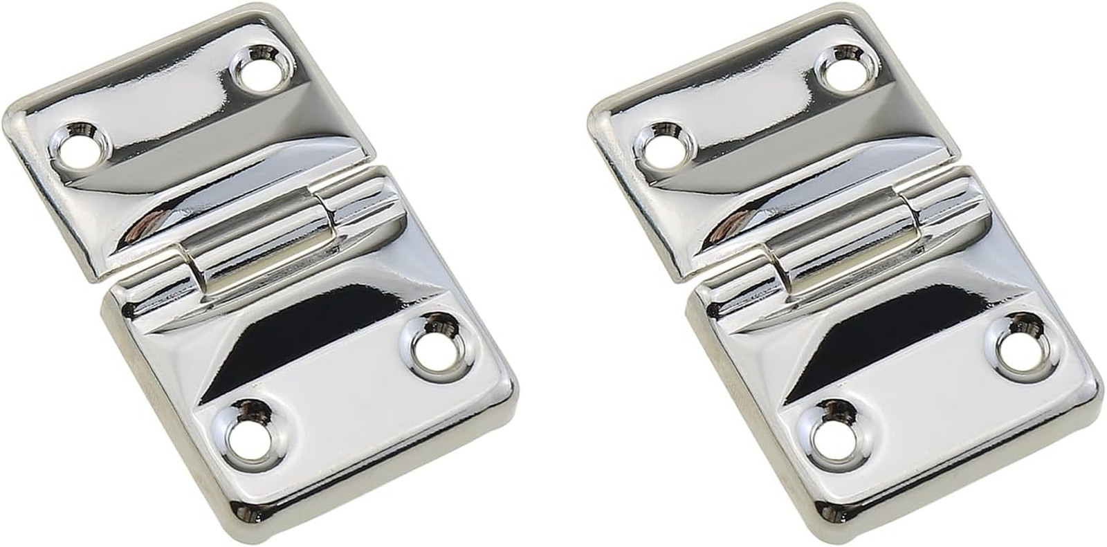 2PCS 44X27X5Mm Silver Toolbox Suitcase Metal Hinges Butt Hinge for Mounting Draw gallery