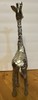Cast Aluminum Giraffe Sculpture Statue 13 1/2 Inch High. gallery