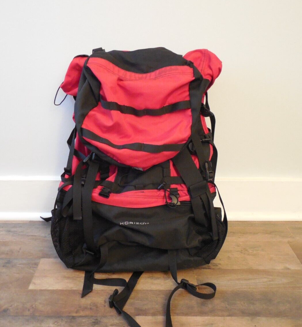 The North Face Horizon Backpack Internal Frame Red Size Medium