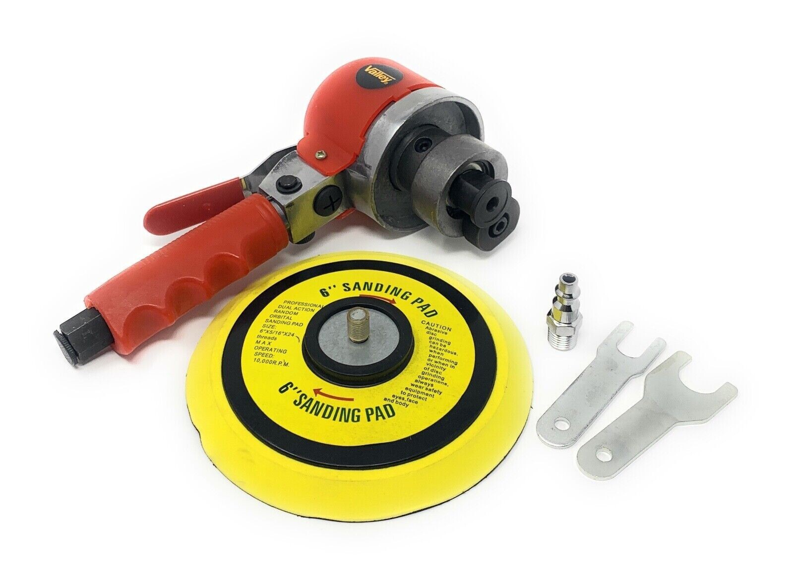 6" Dual Action Air Sander Random Orbital Sanding, AIRDA-001 gallery