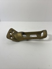 VTG Solid Brass Flag Pole Bracket Mount Heavy Duty 6 Inch Vintage USA Made