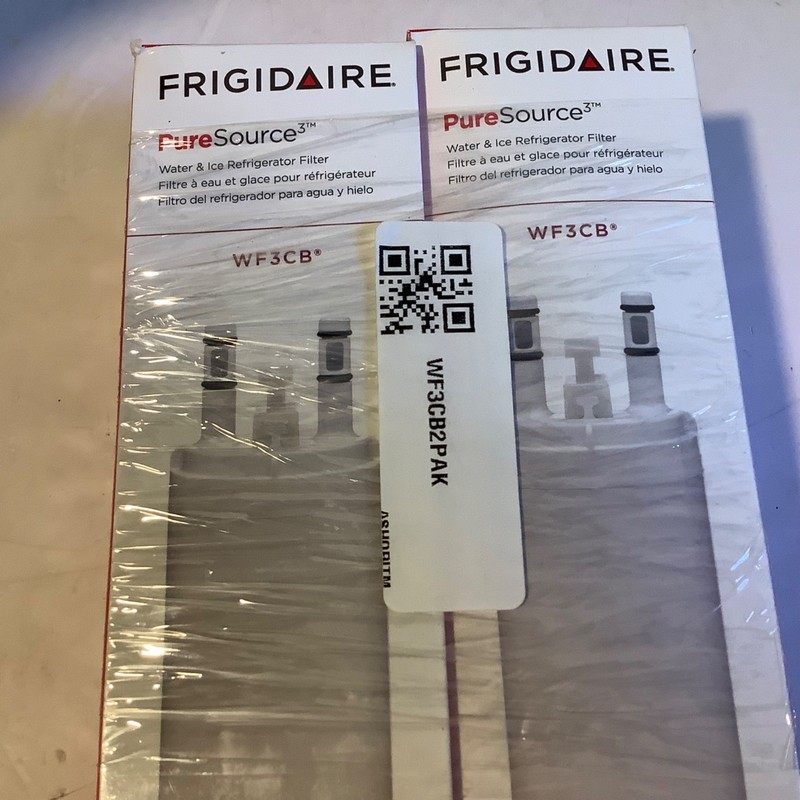 2 PACK Frigdaire WF3CB PureSource 3 Refrigerator Water Filter New Sealed gallery