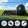 Corrugated Metal Garden Edging 6.1"×3.28ft Landscape Border Lawn Yard Bed gallery