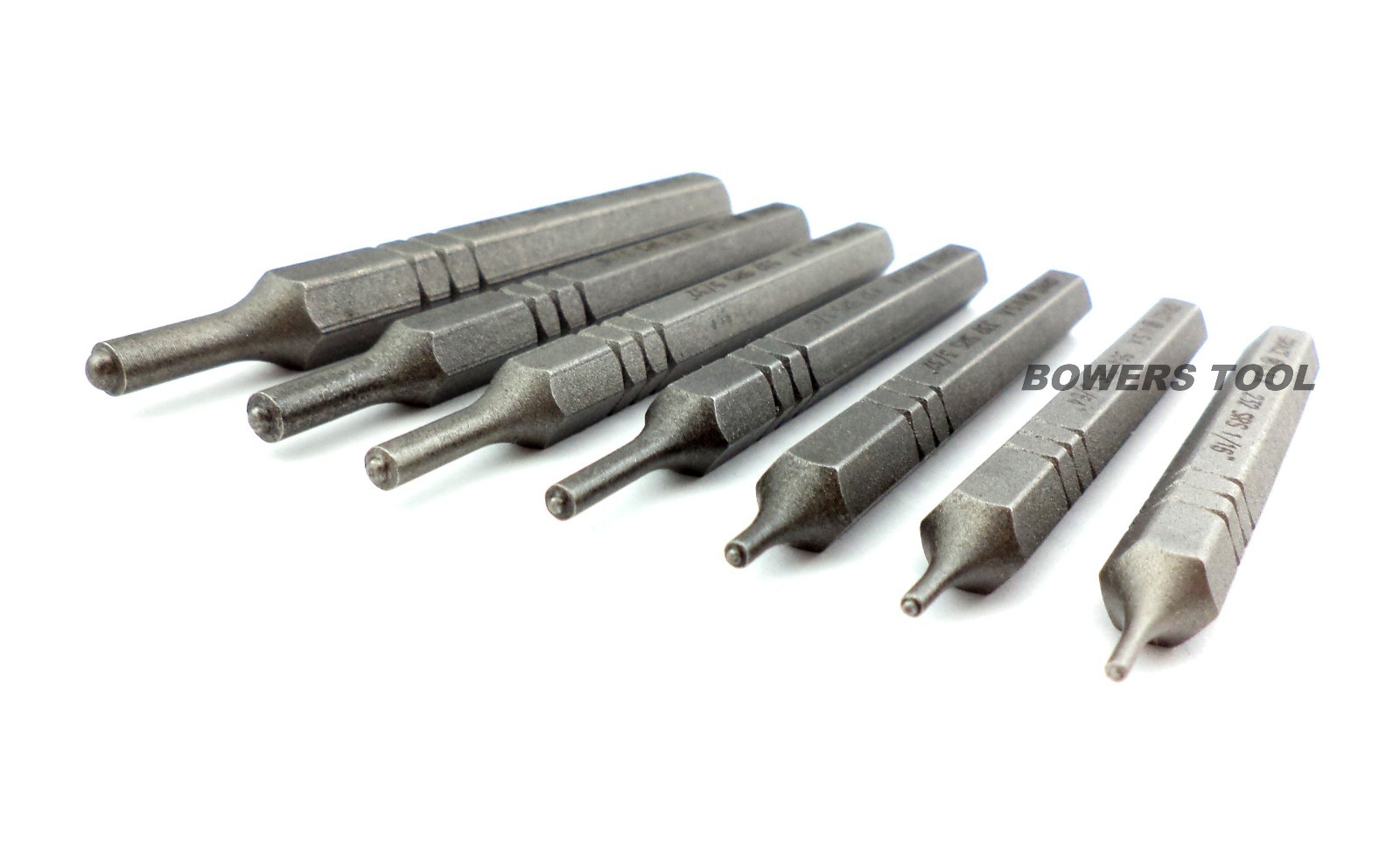Grace Gunsmith Short Roll Spring Pin Punch Set 7pc Gun Care Starter Made in USA gallery
