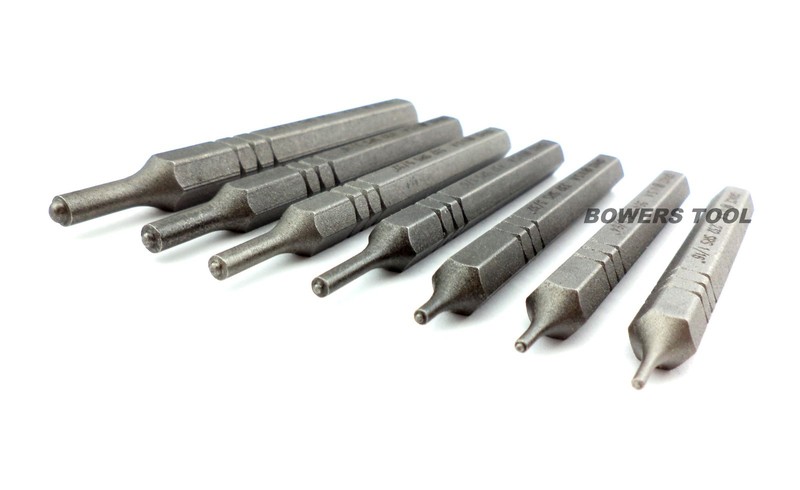 Grace Gunsmith Short Roll Spring Pin Punch Set 7pc Gun Care Starter Made in USA gallery