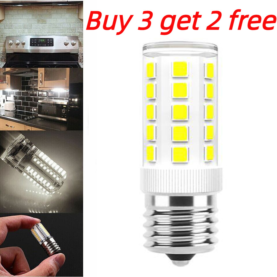 E17 LED Bulb 110V-130V Daylight White Ceramics Light for Microwave Oven US Stock gallery
