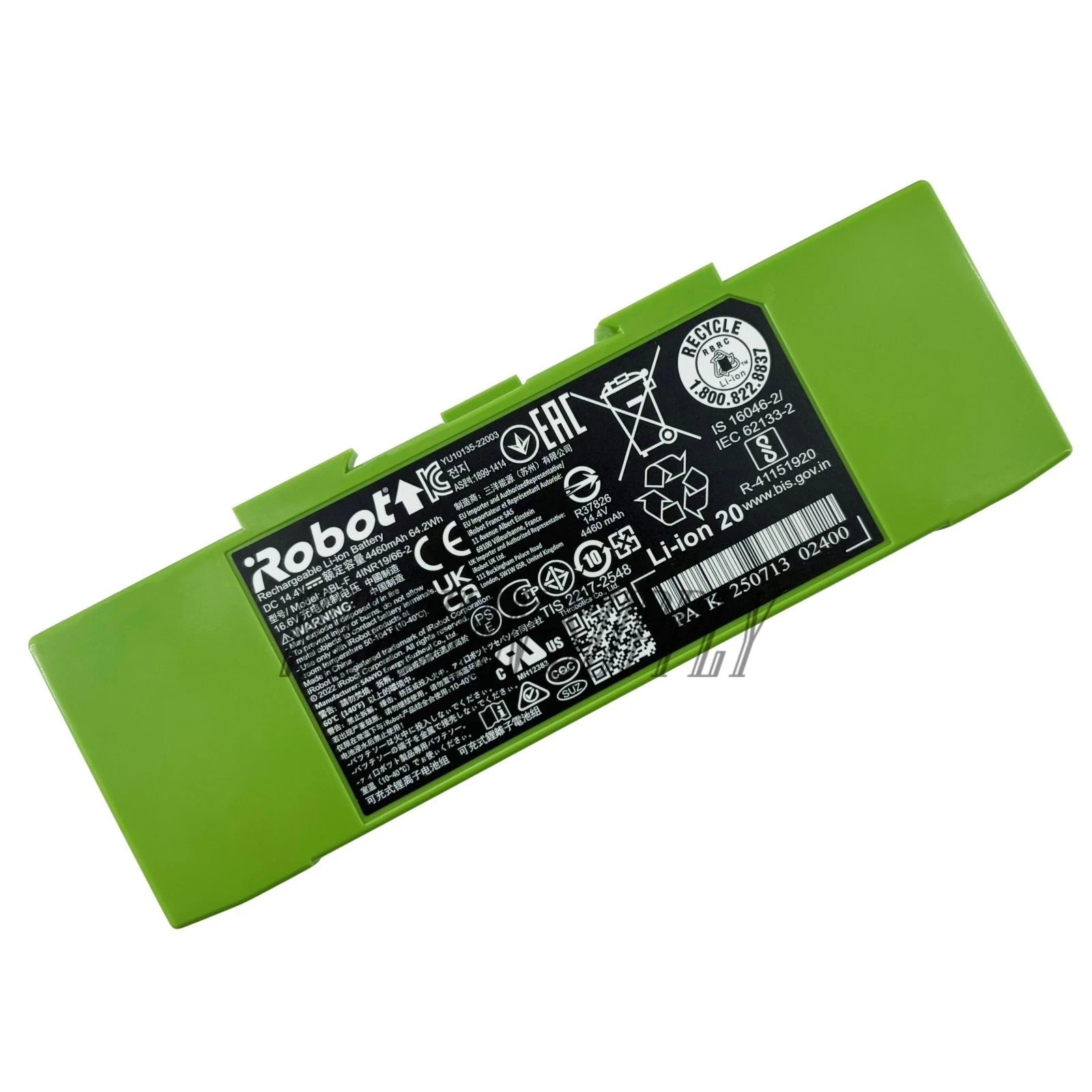 Original Battery ABL-F for iRobot Roomba J5+ J6+ J7+ J8+ i8+ i7+ i6 i4 i3 i2 i1+ gallery