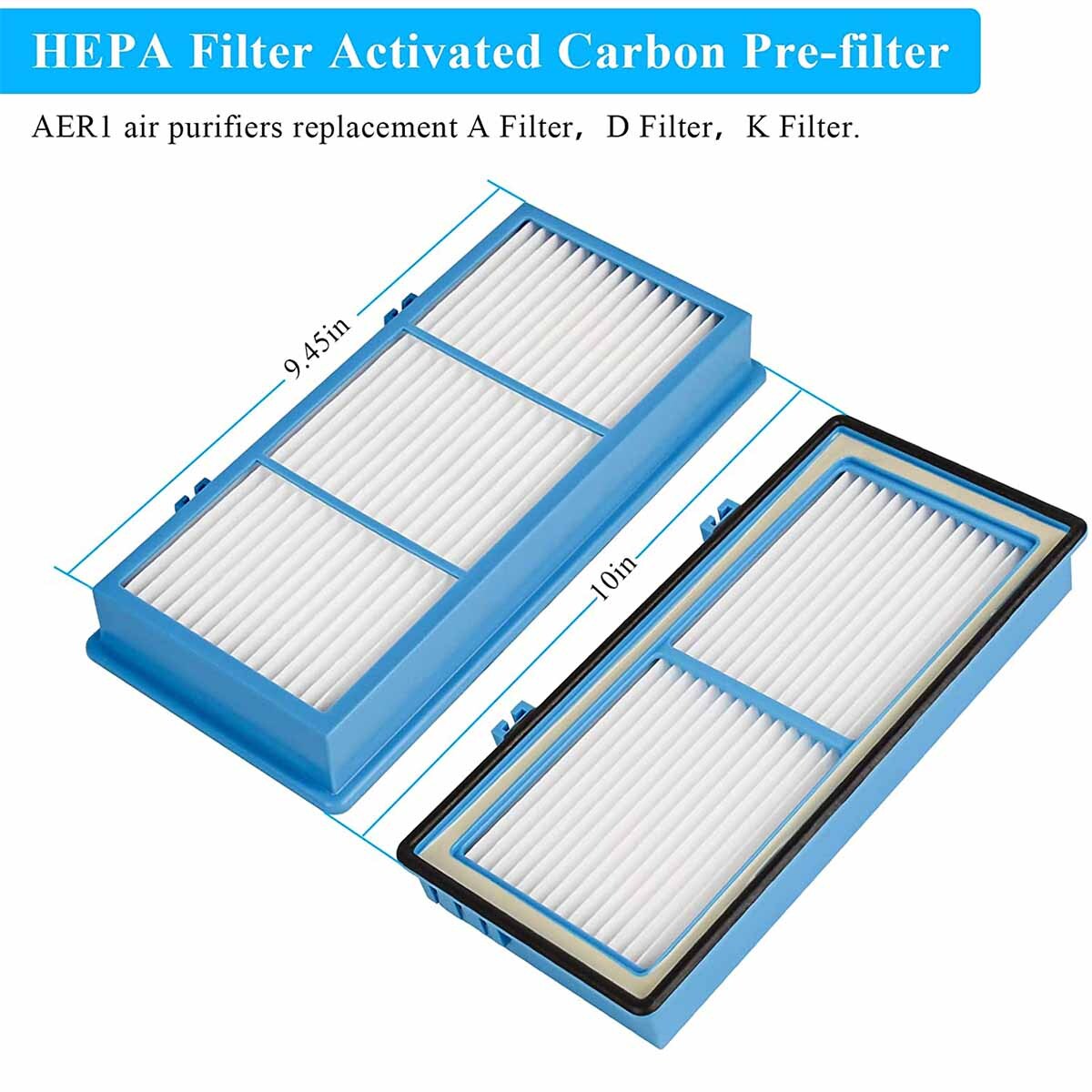 4 Pcs HAPF30AT Filter For Holmes Air Purifier HAP9242 HAP9243 gallery