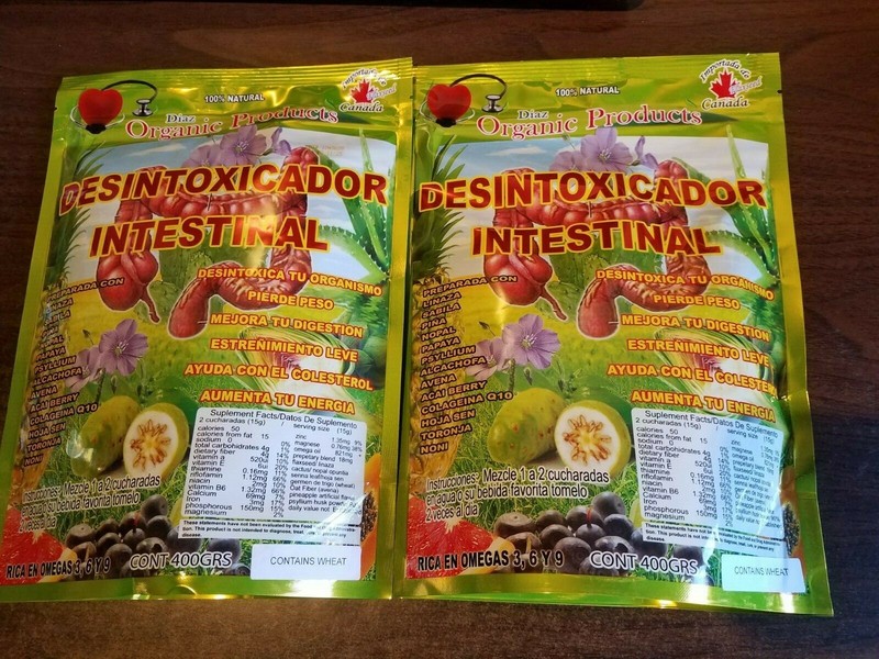 2 PACK INTESTINE DETOXIFY ORGANIC PRODUCTS 100 % NATURAL NEW FRESH 02/2025 15 OZ gallery