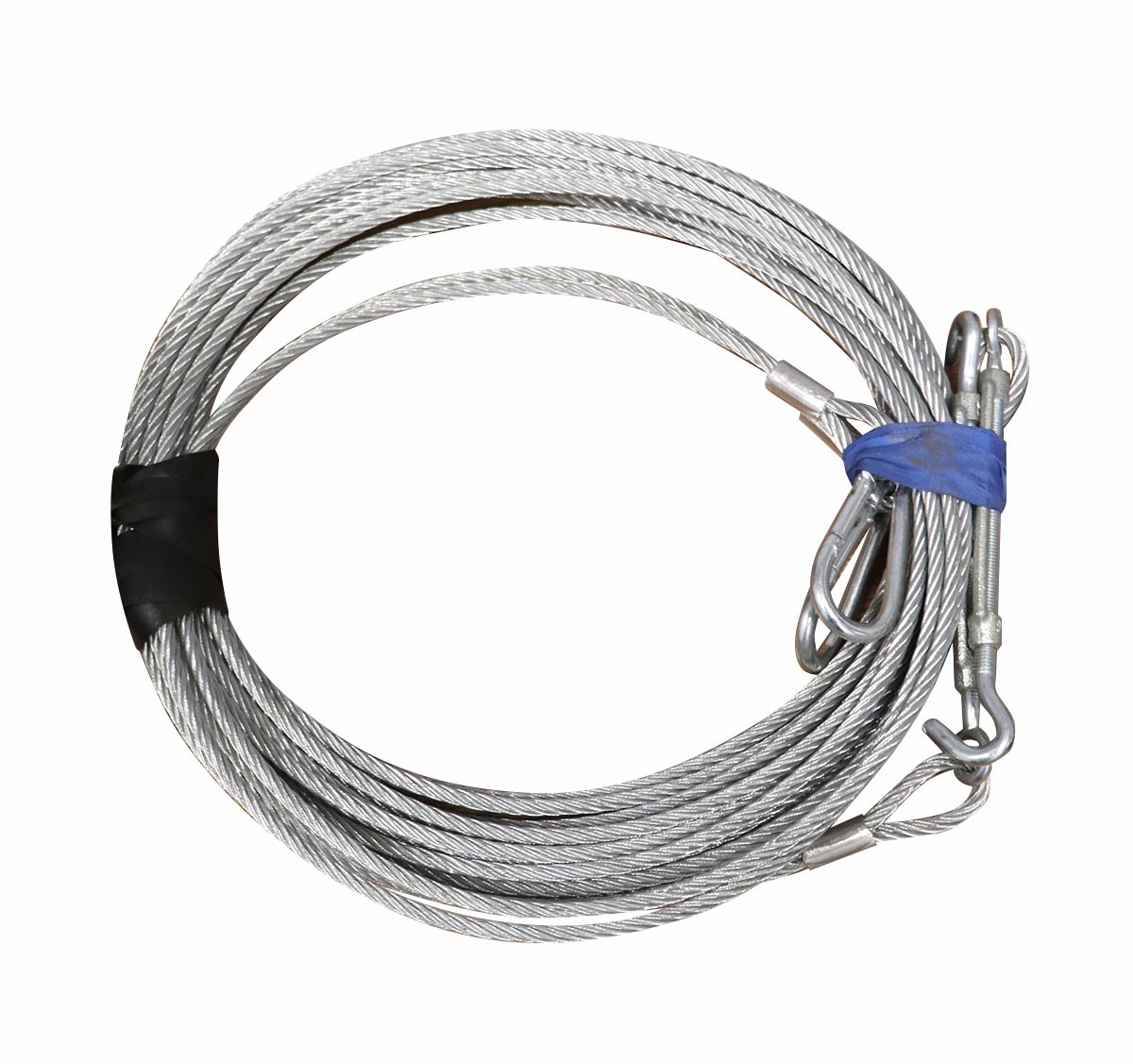 2-Piece Steel Cable Set Reduces Sway for 30FT Wide West Coast Frame Party Tents gallery