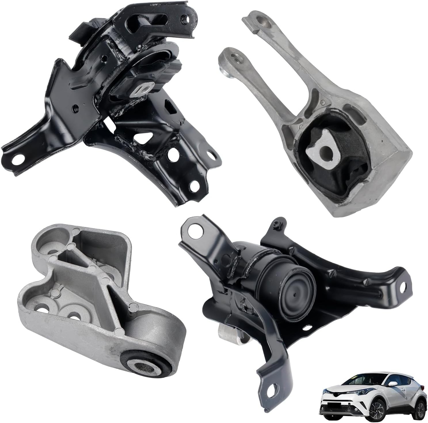 4PCS Engine Motor Mounts & Automatic Trans Mount Set Fits Toyota C-HR 22-18 L... gallery