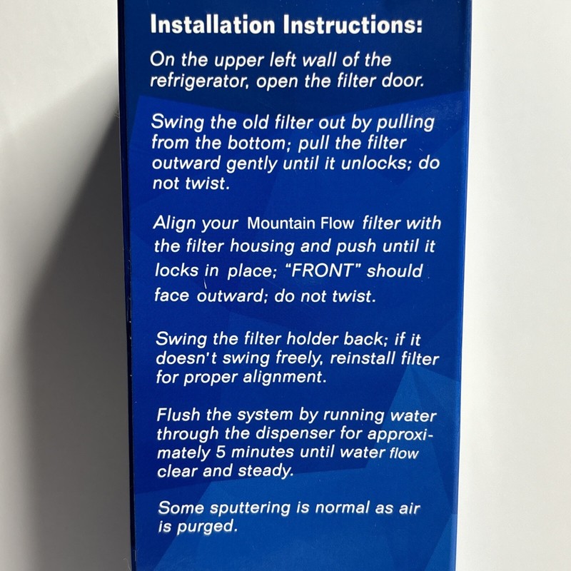 Refrigerator Water Filter Model # MF-3CB Replaces Frigdaire Water Filter-Sealed gallery