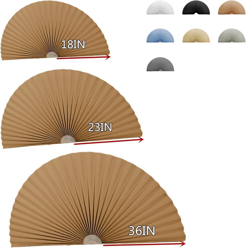 Arch Window Pleated Blinds Half Circle Window Shades Cordless Non-Woven Self gallery