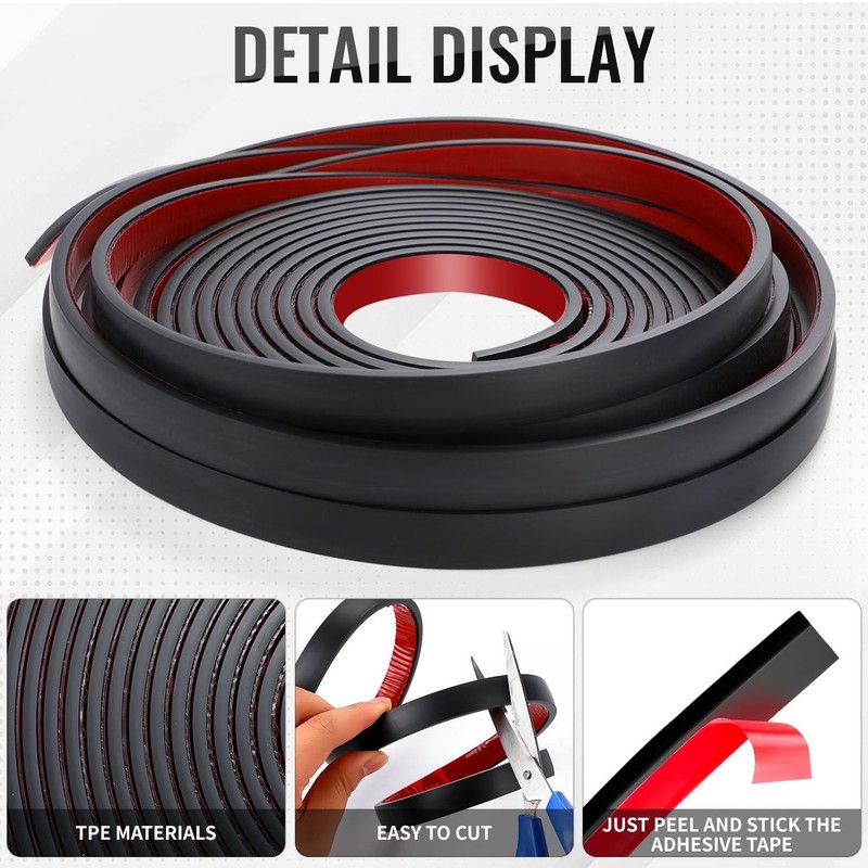 59 Ft Window Grille Inserts Grid Kit, Self-Adhesive Peel and Stick Trim Moldi... gallery