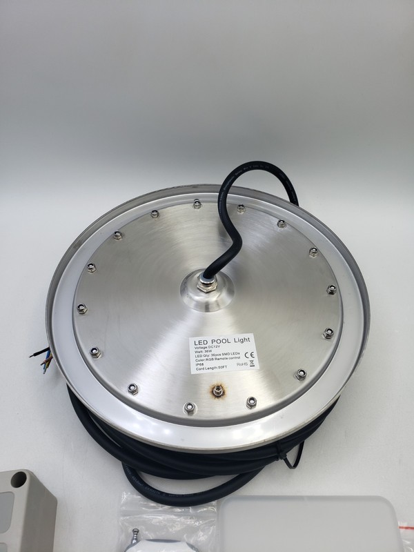 10Inch LED Pool Light for Inground Pool w/Controller 50W RGB Swimming Pool Light gallery