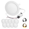 10pcs LED Recessed Light 18 watts 8 in 6000K 6500K Downlight AC85-265V indoor gallery