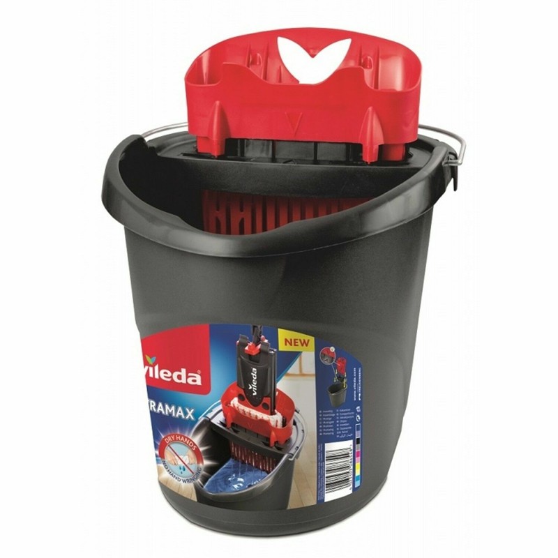 Vileda UltraMax Flat Mop With Bucket Complete Set Ultramax System *24HR Delivery gallery