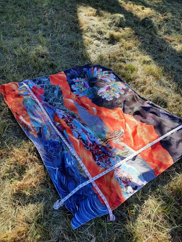 Psychedelic Tapestry Large Tapestry Wall Hanging Fabric Art Poster Decor gallery