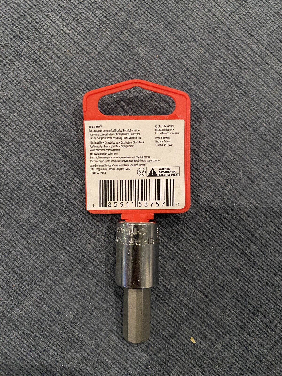 Craftsman 10mm allen Hex Bit Metric Driver Socket 3/8-in. Drive CMMT42679 gallery