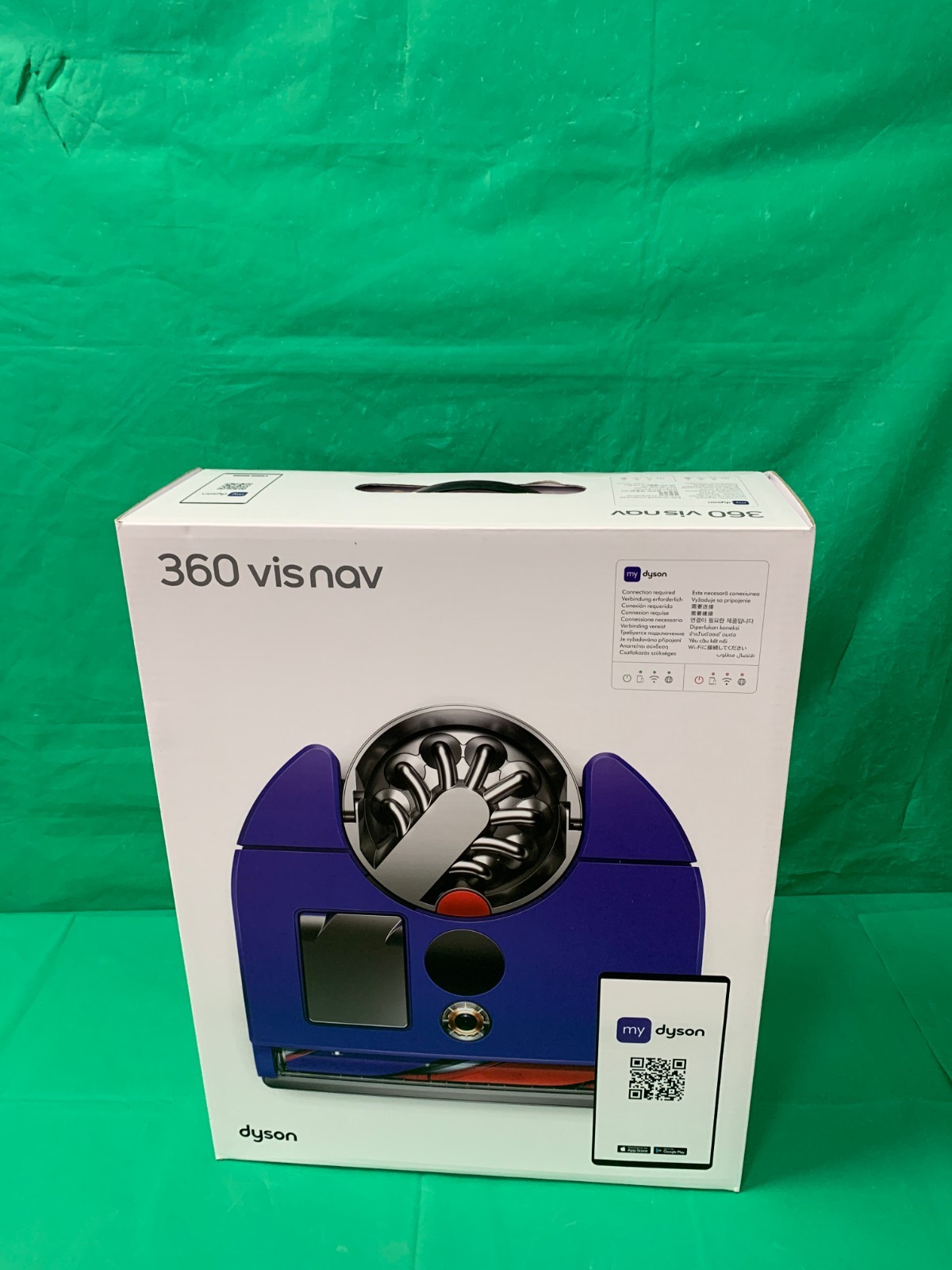 Dyson 360 Vis Nav Robot Vacuum In Blue/Nickle With Smart Navigation New gallery