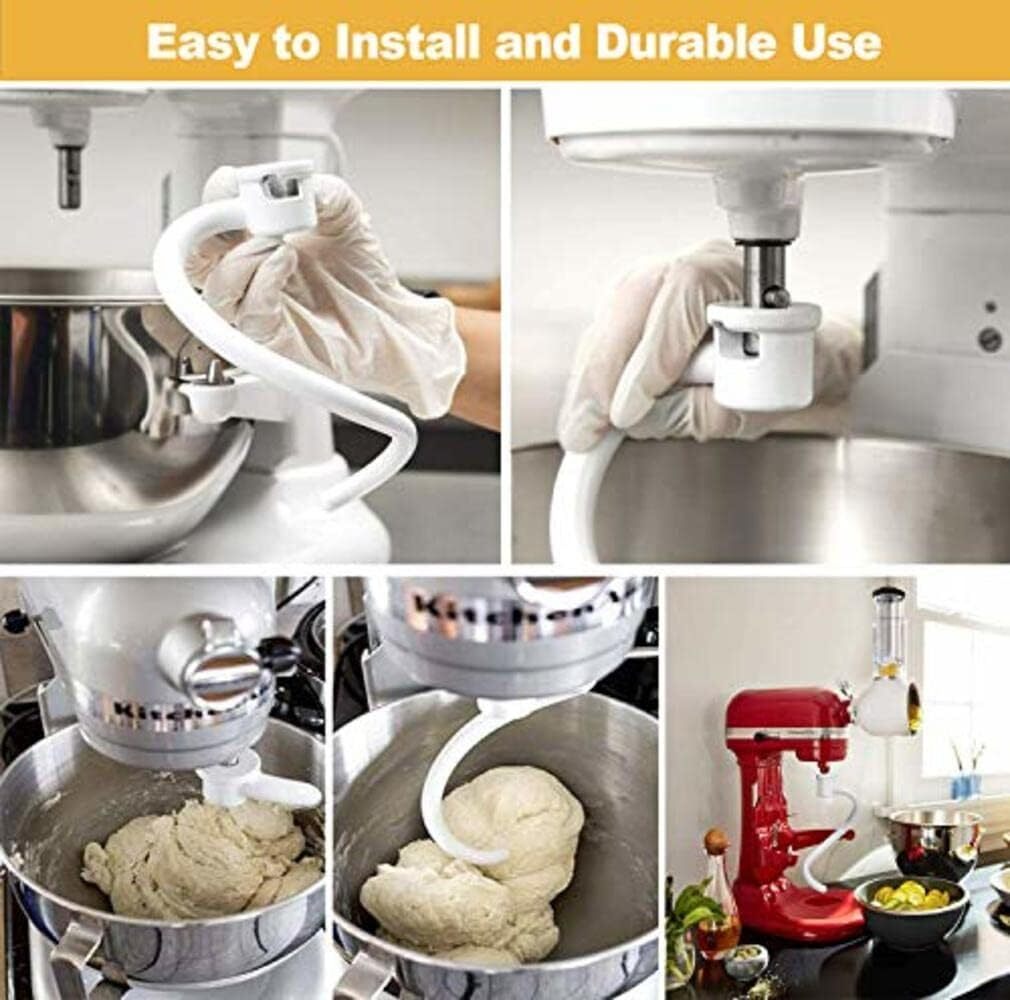 Dough Hook for Kitchenaid Bowl-Lift Stand Mixer 6QT gallery