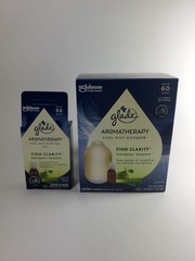 Glade Aromatherapy Essential Oil Diffuser with 2 Refill Lemongrass& Bergamot