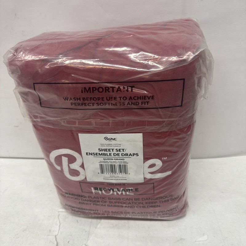 Bare Home Microfiber Sheet Sets Red Collection - Deep Pockets gallery