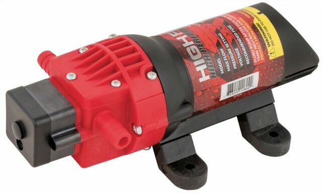 HIGH-FLO #5151086 Diaphragm Pump, 1.2gpm,60psi gallery