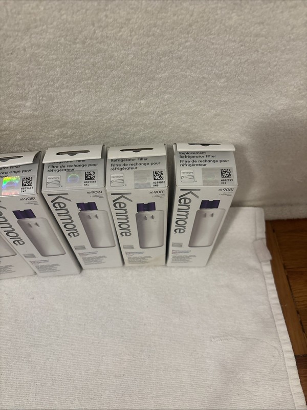 7 Pack Kenmore 46-9081 Replacement Refrigerator Water Filter. NEW SEALED gallery