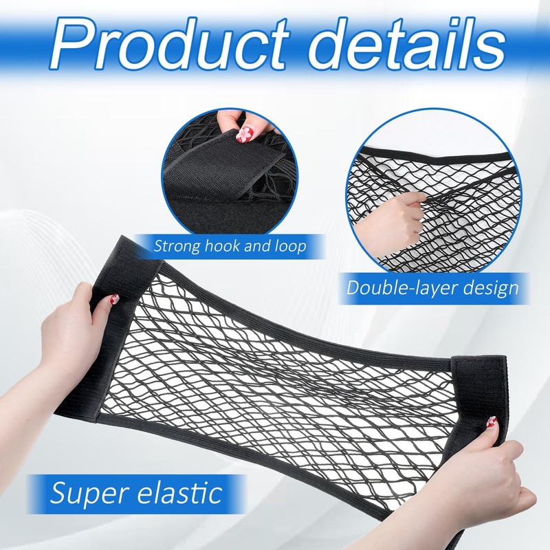Mesh Cargo Storage Net Universal Mesh Net Organizer for Car Trunk gallery