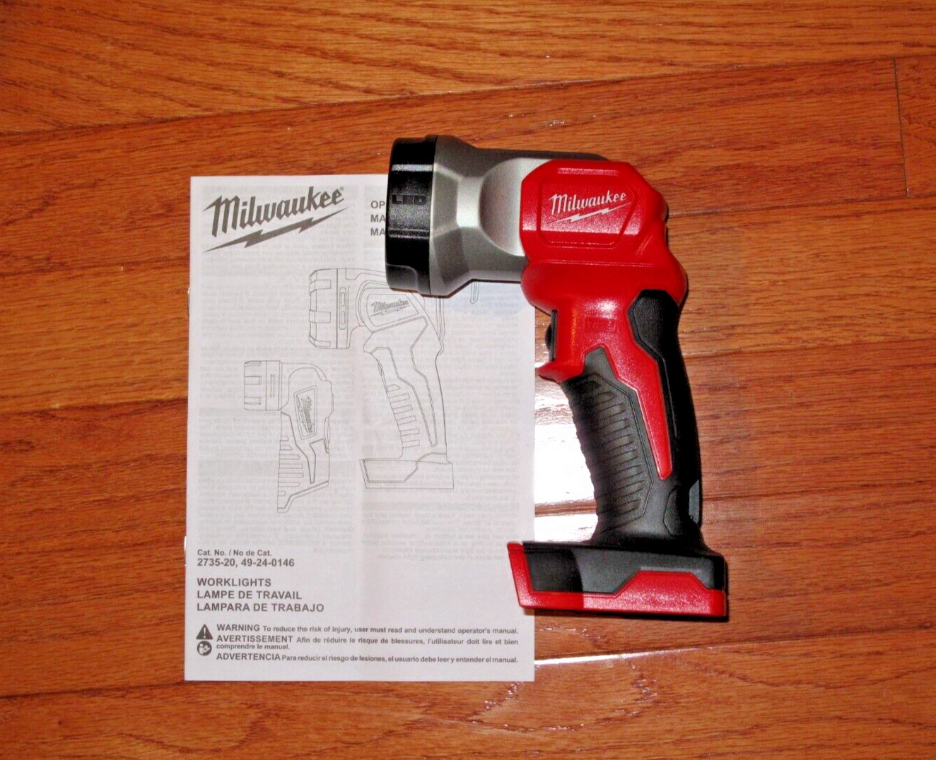 New Milwaukee 2735-20 LED Flashlight M18 Cordless 18 Volt Li-Ion Work Light 109 gallery
