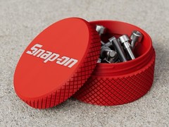 Snap-on Container 3.2″ x 1.6″ – Threaded Screw & Parts Storage Box 3D Printed