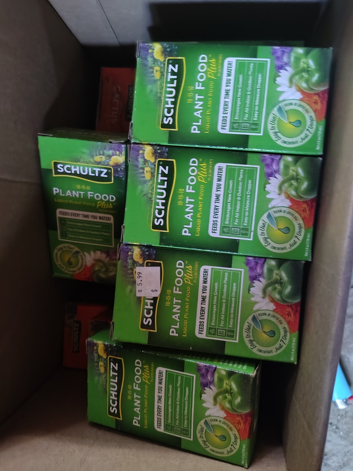 5 Pack (4 fl oz each) Schultz Liquid Plant Food Plus Micronutrients 10-15-10 gallery