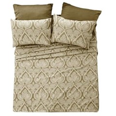 Lux Decor Queen Sheet Set, 6-Pc Cooling Bed Set, Assorted Colors , Sizes