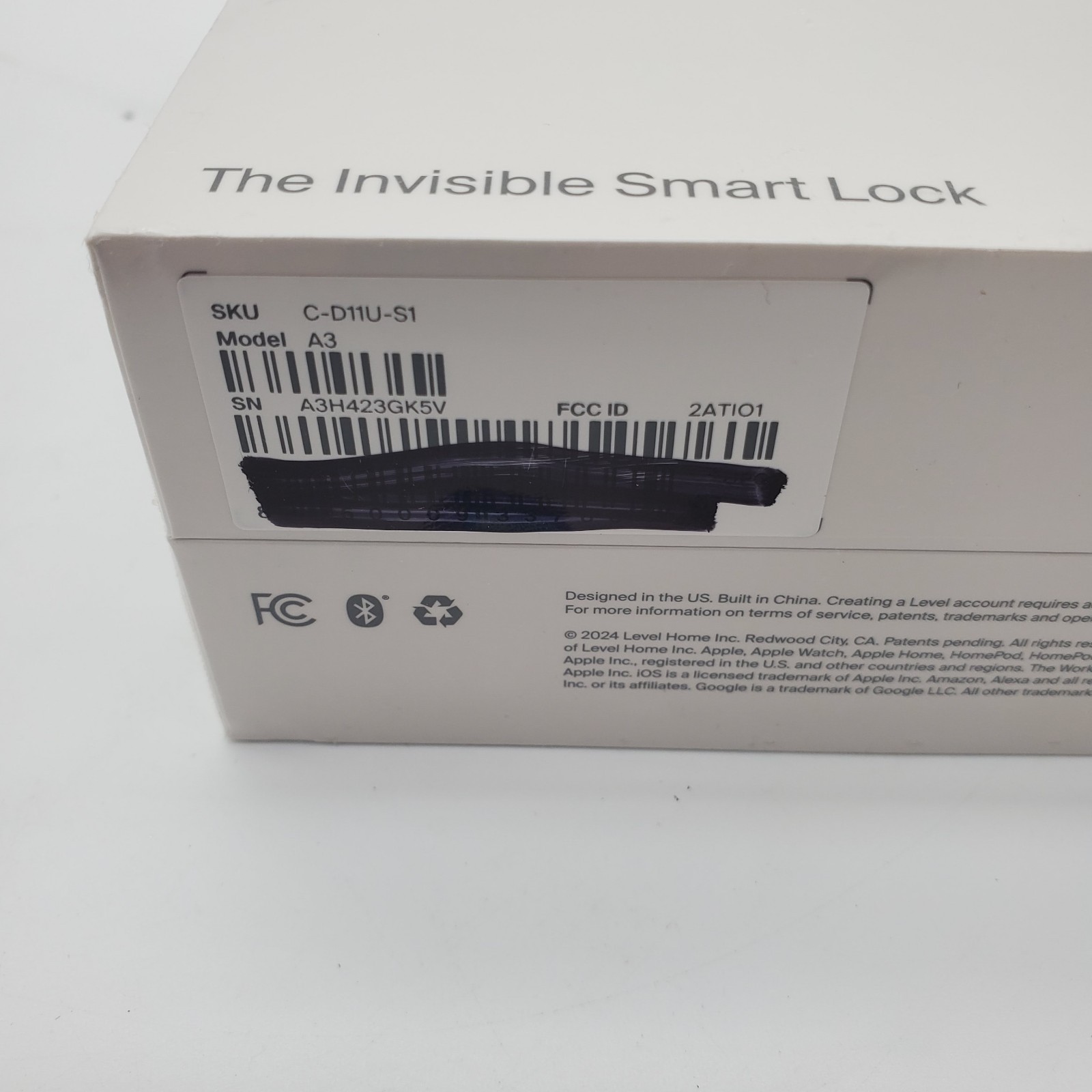Level Bolt Connect WiFi Retrofit Deadbolt Invisible Smart Lock w/ VoiceAssistant gallery