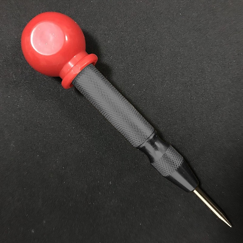 2PCs Automatic Center Punch Strikes Surface Hammer Spring Loaded Window Breaker gallery
