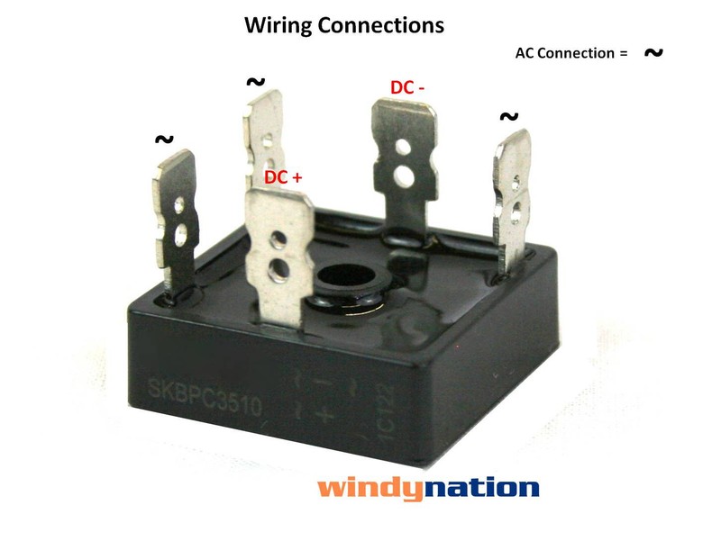 35 AMP 3 THREE PHASE BRIDGE RECTIFIER WIND gallery