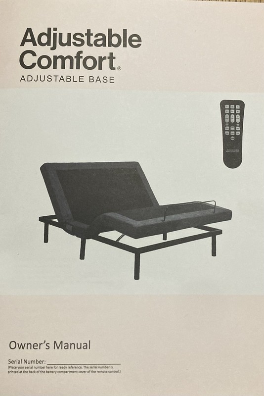 Nectar Twin XL Adjustable Base 38" X 80" Model New Open Box gallery