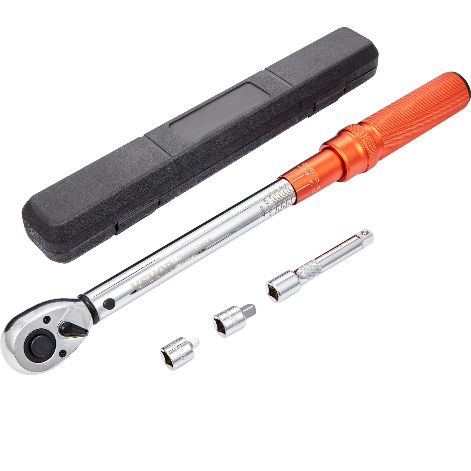 VEVOR Torque Wrench Adjustable Torque Wrench 1/2" Drive 10-150ft.lb/14-204n.m gallery
