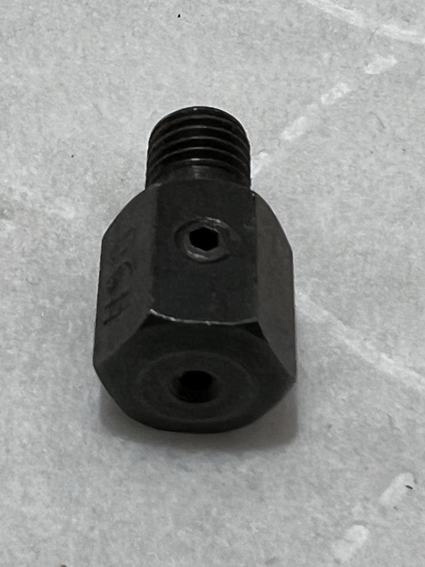 1/4-28 Threaded Shank Drill Bit Adapter With Set Screw, Threaded Drill Bushing gallery