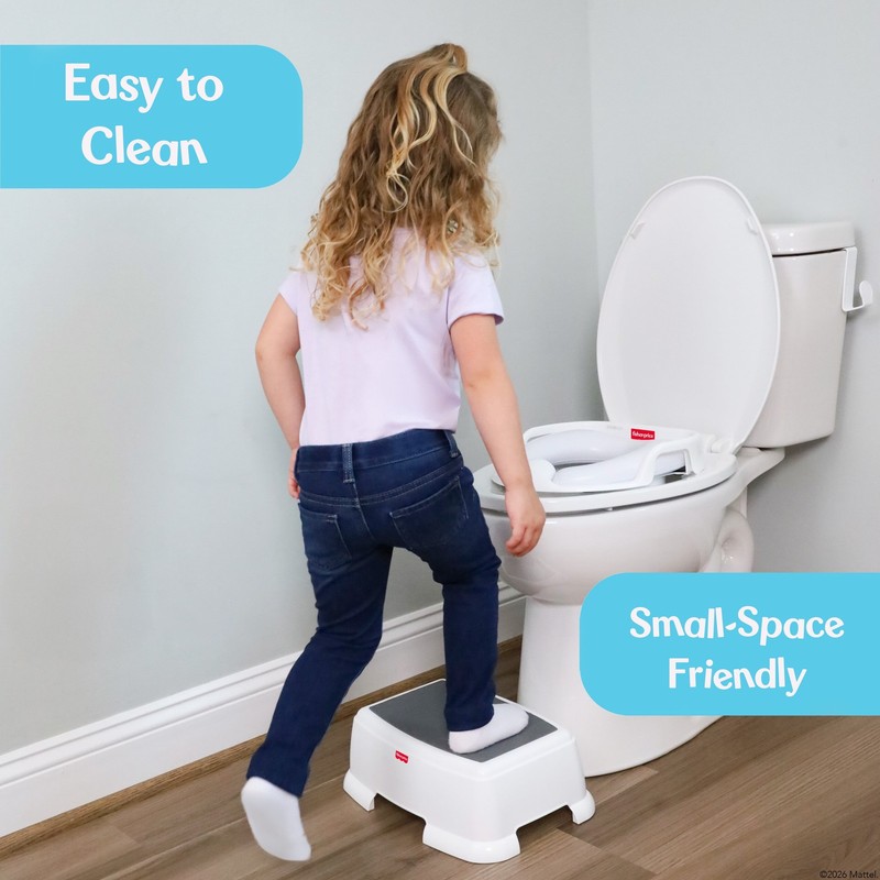 Durable Plastic Toddler Step Stool with Anti-Slip Features gallery