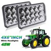 2X LED Headlight For John Deere 5225, 5310, 5325, 5425, 5525, 5625, 5725; TL6420 gallery