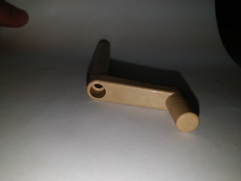 Beige Window Handle 3 3/16" in Plastic Tan gallery