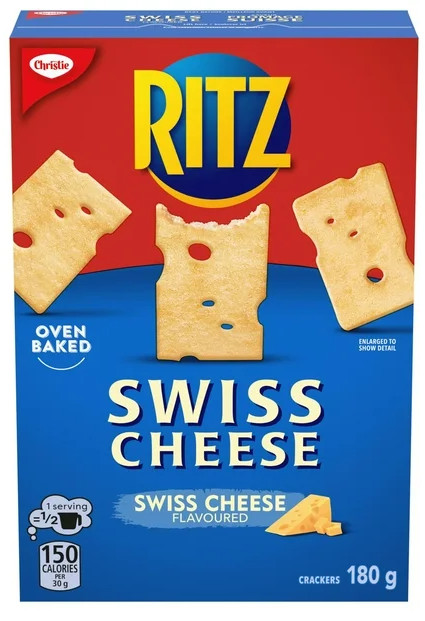 Ritz Swiss Cheese Crackers, 180g gallery