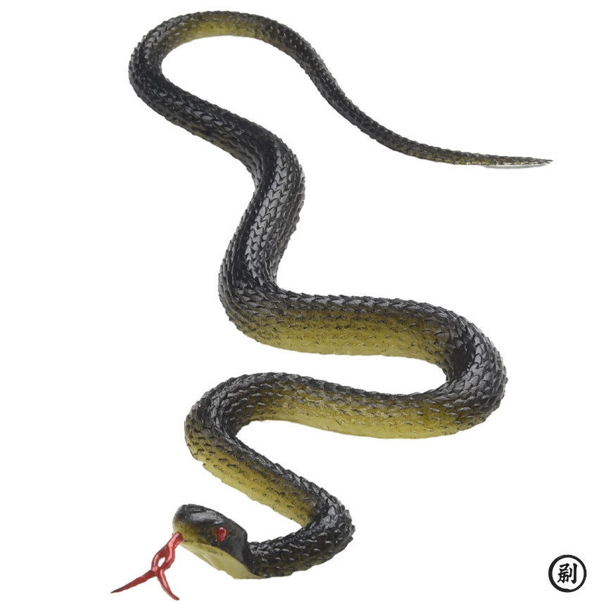 1pc Realistic Fake Rubber Snake Prank Scary Garden Toy Prop Toy Accessories gallery