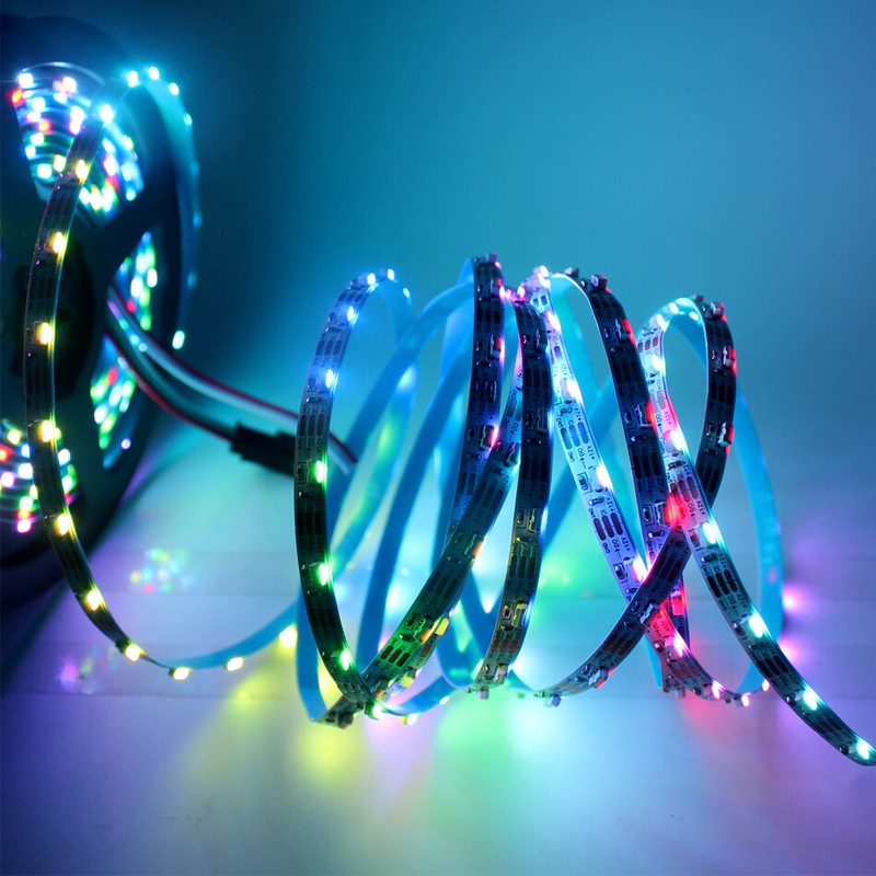 SK6812 4020 LED Side Emitting Thin Light Tape LED Strip RGB WS2812B Addressable gallery